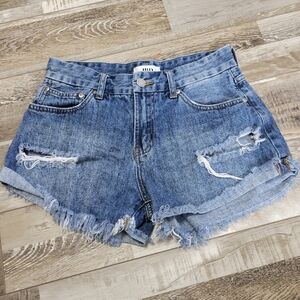 JBD Distressed Denim Shorts Size Small